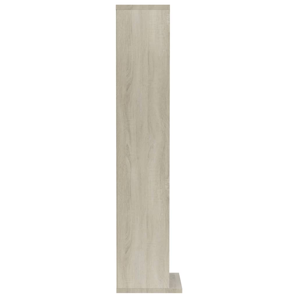 CD-Schrank Weiß 21x20x88 cm Holzwerkstoff