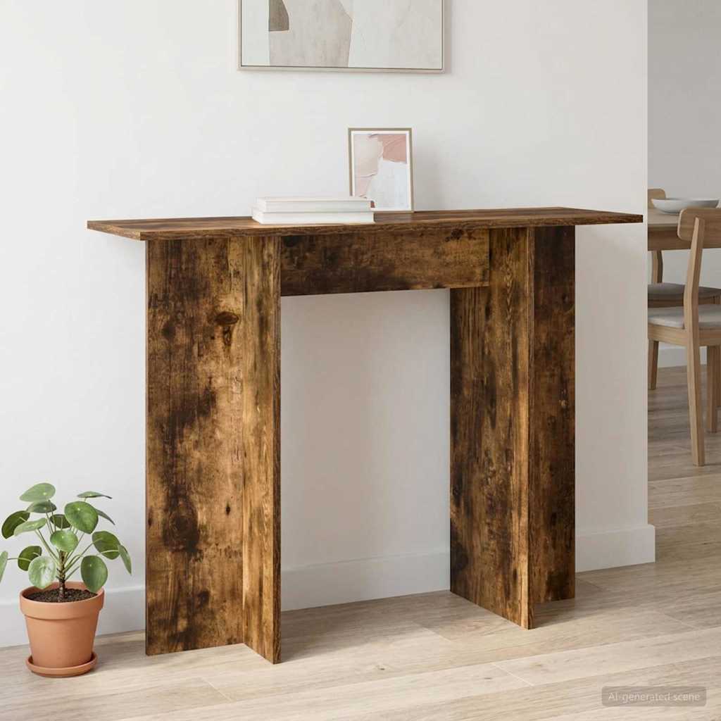 Konsolentisch Weiß 100 x 30 x 75 cm Holzwerkstoff