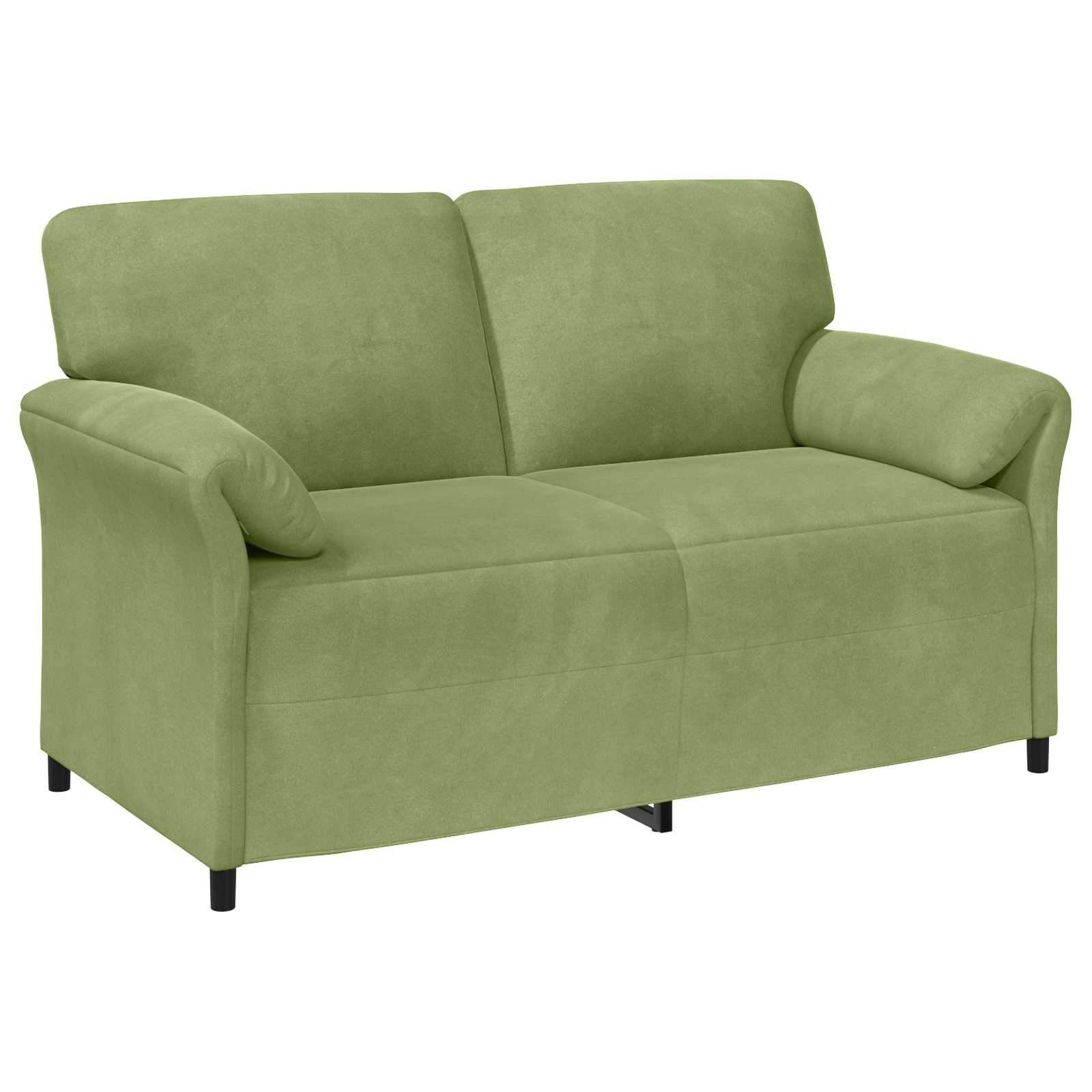1-Sitzer Sofa Hellgrau 88 x 83 x 95 cm Samt