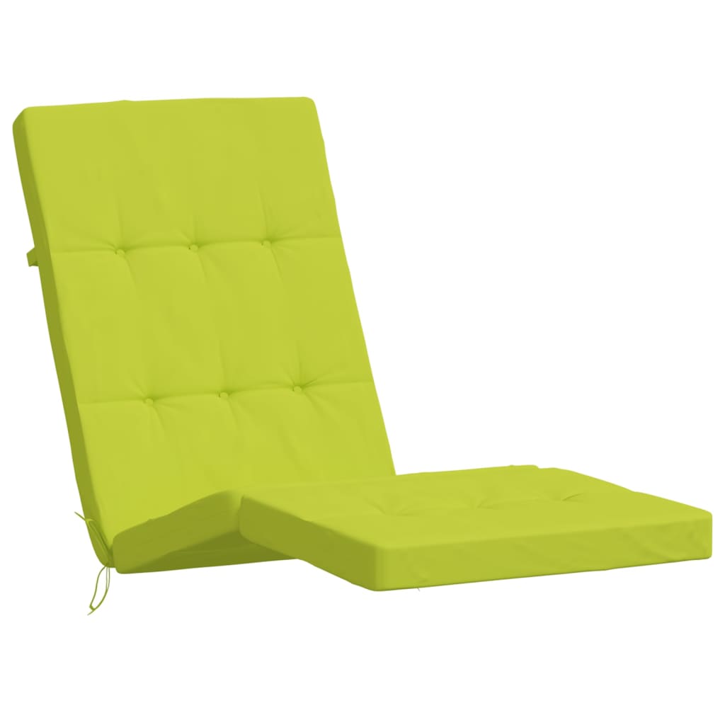 Liegestuhl-Auflagen 2 Stk. Creme Oxford-Gewebe