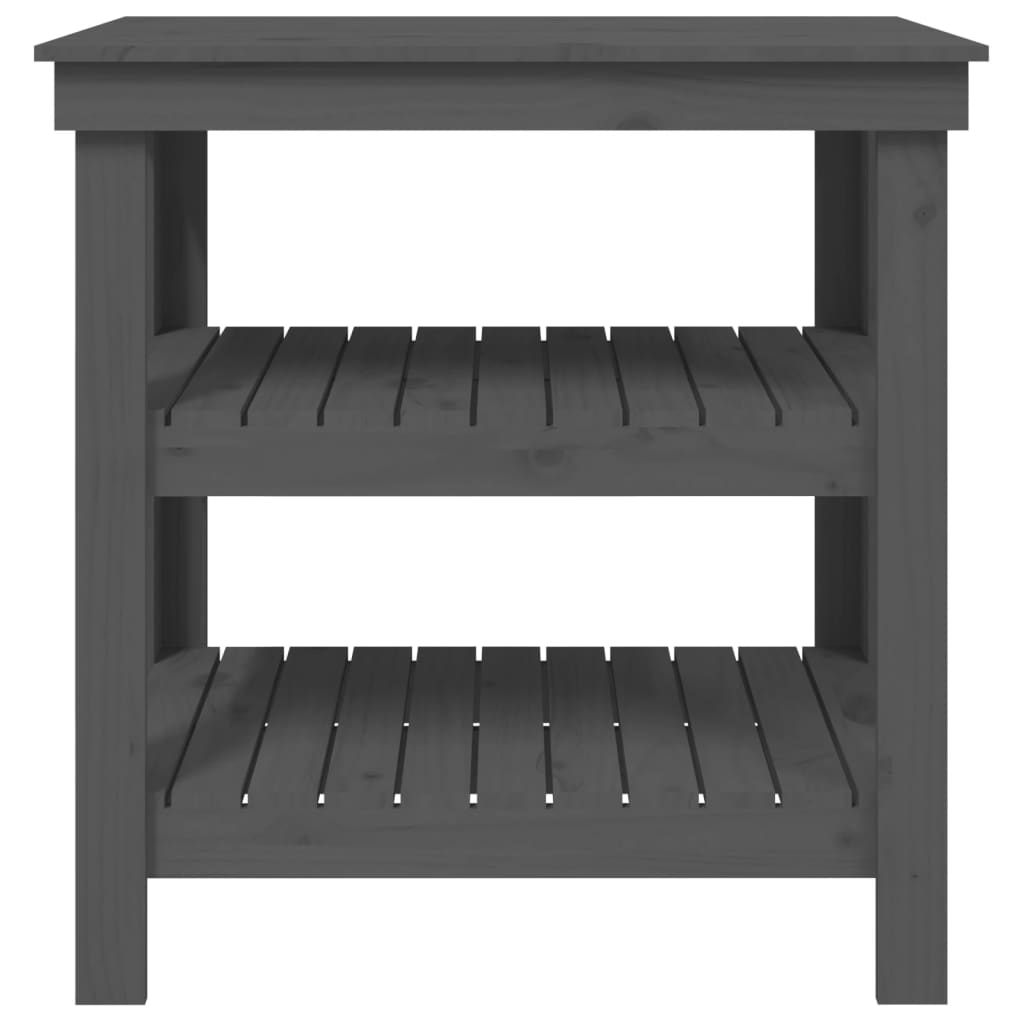 Werkbank 78,5x50x80 cm Massivholz Kiefer