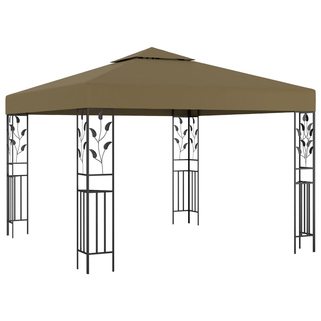 Pavillon 3x3 m Weinrot
