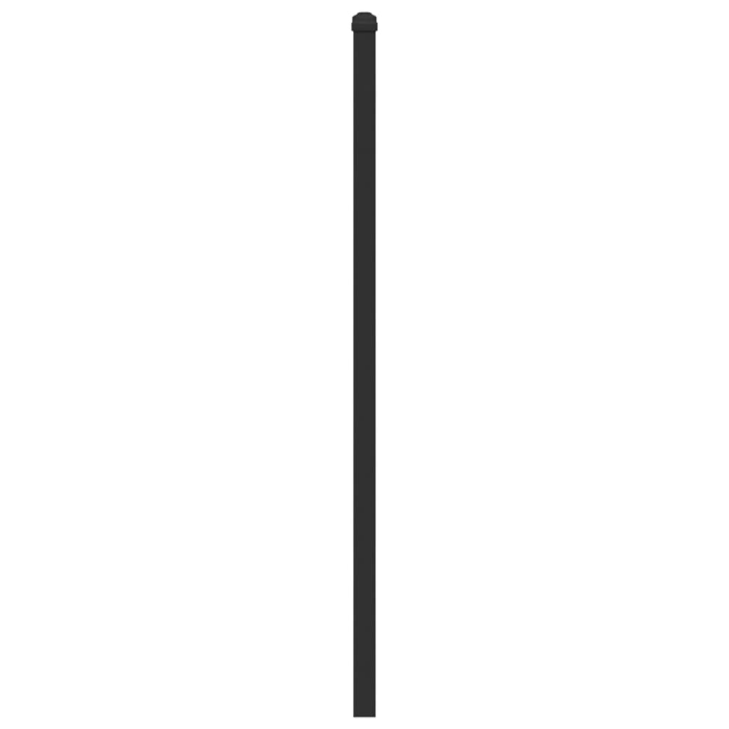 Ersatz-Kopfteil Räuchereiche 75 cm Holzwerkstoff und Stahl