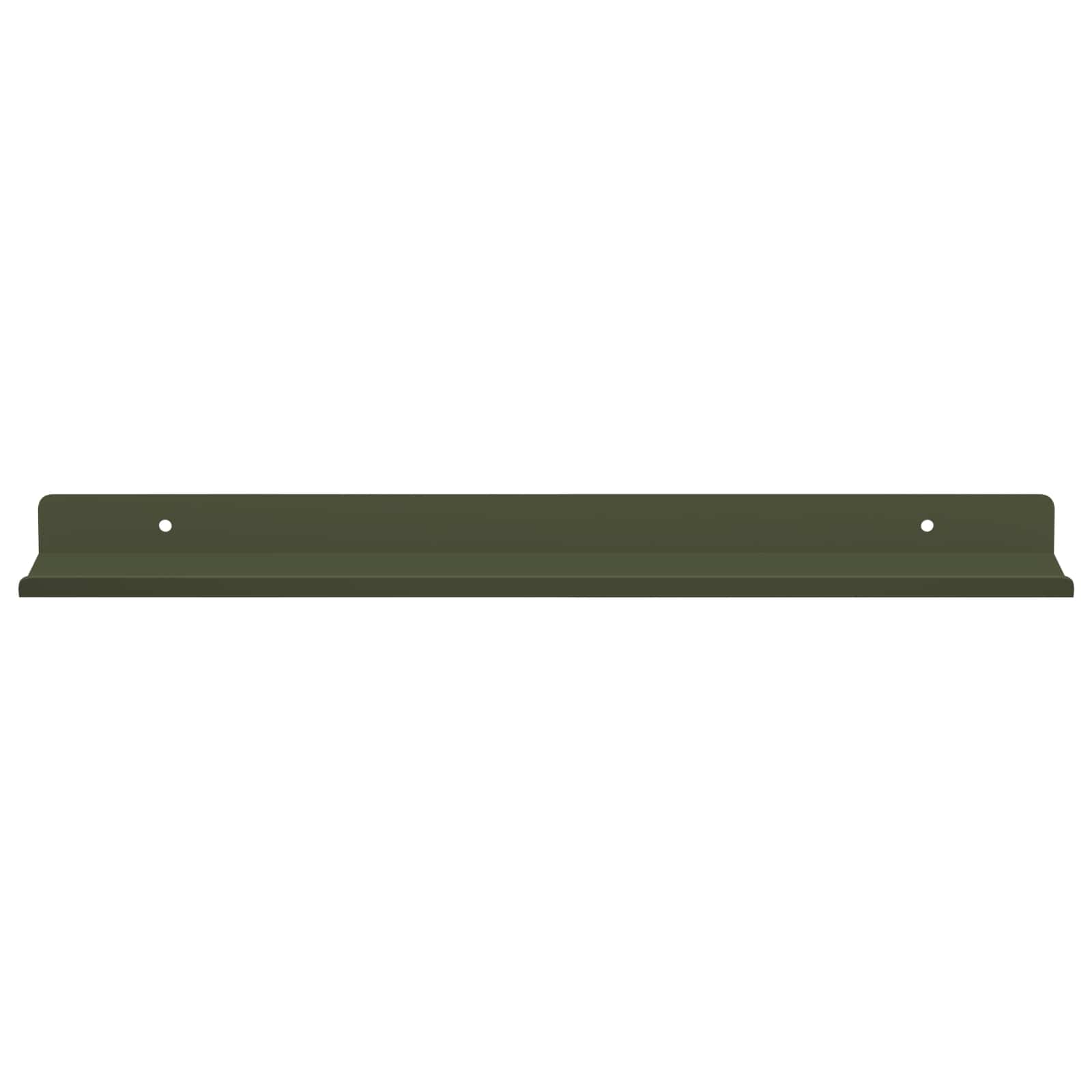 Schwebendes Regal 3 pcs Schwarz 40 x 9 x 2,5 cm Stahl