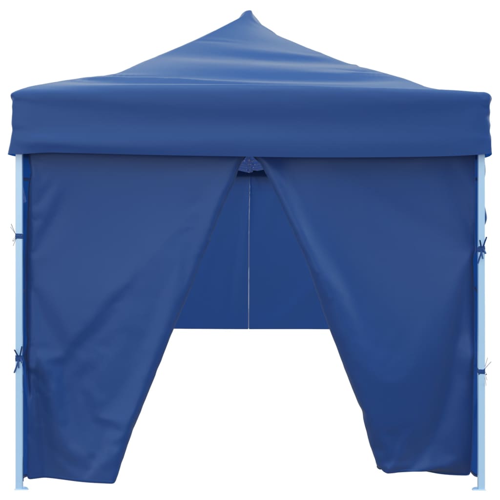 Faltzelt Partyzelt Pop-Up mit 8 Seitenwänden 870x291x315 cm Creme