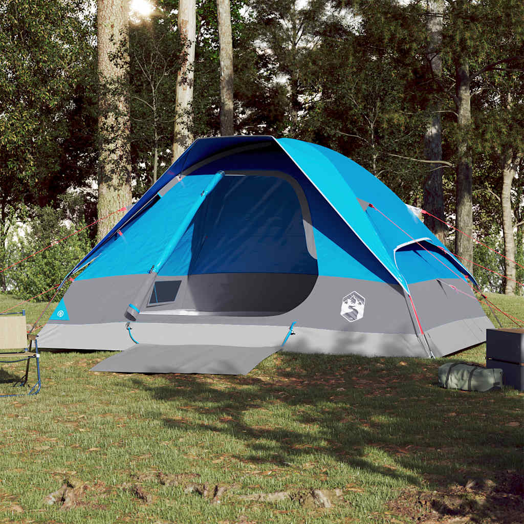 Kuppel-Campingzelt 2 Personen Olivgrün Wasserdicht