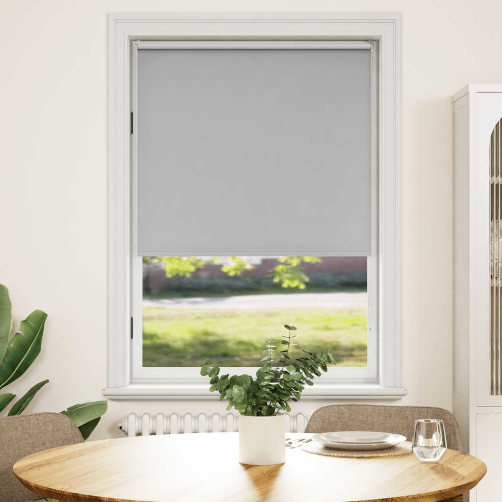 Verdunkelungsrollo 84,4 x 175 cm, Stoffbreite 80 cm, Weiß