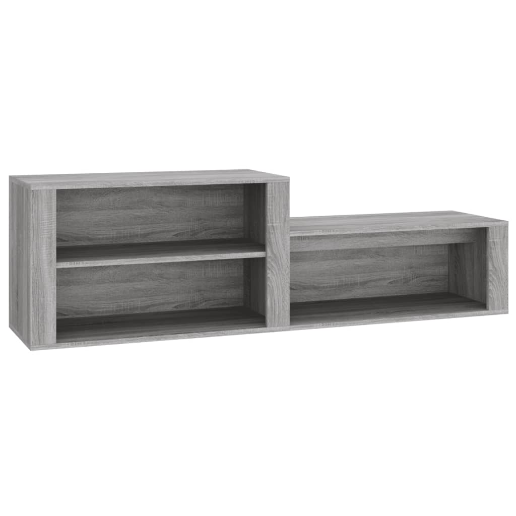 Schuhschrank Weiß 150x35x45 cm Holzwerkstoff