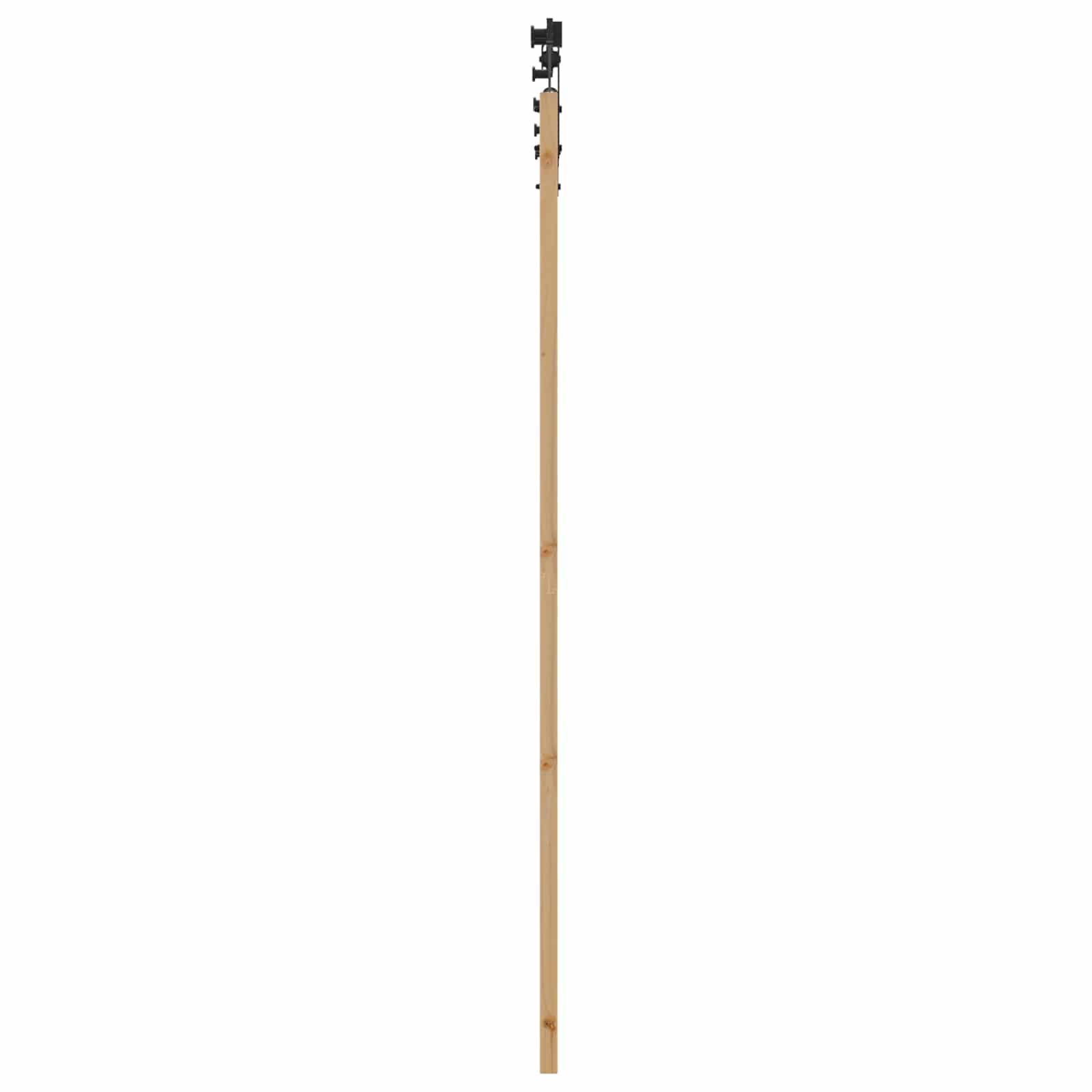 Schiebetür ORKDAL Natur 61 x 198,5 cm Massives Kiefernholz