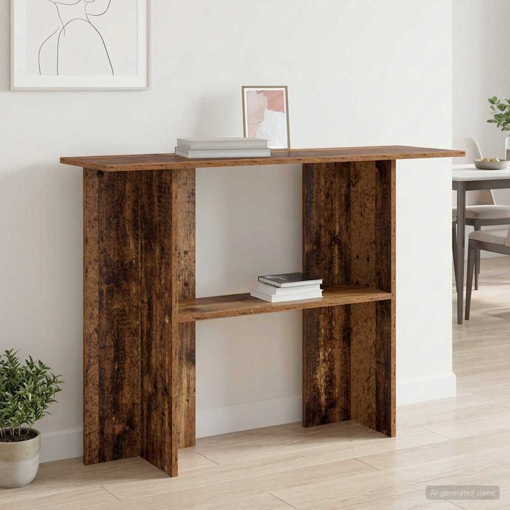 Konsolentisch Weiß 100 x 30 x 75 cm Holzwerkstoff