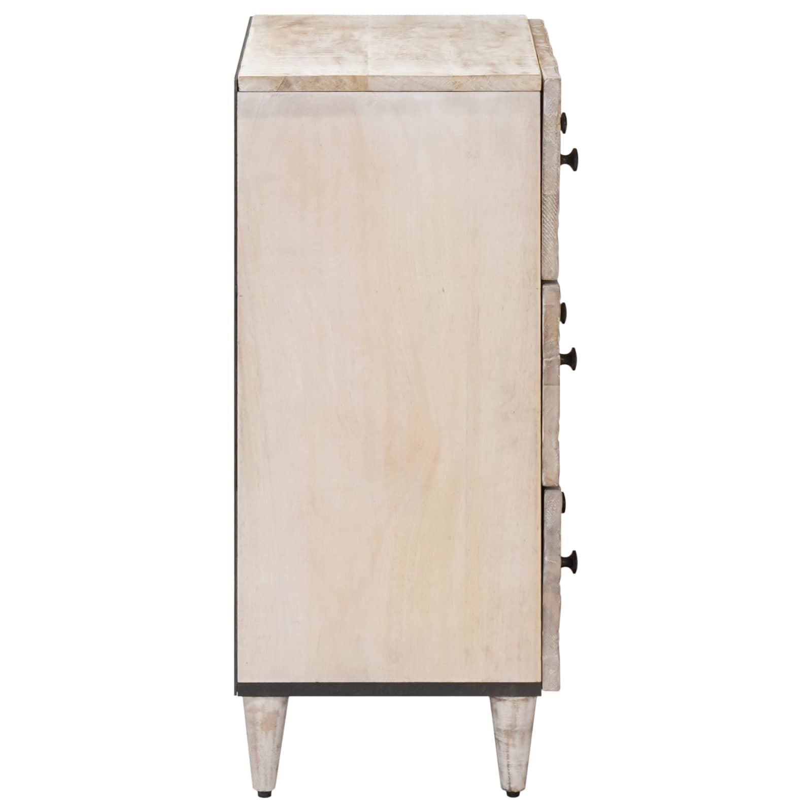 Aufbewahrungs-Sideboard Braun 60 x 33,5 x 75 cm