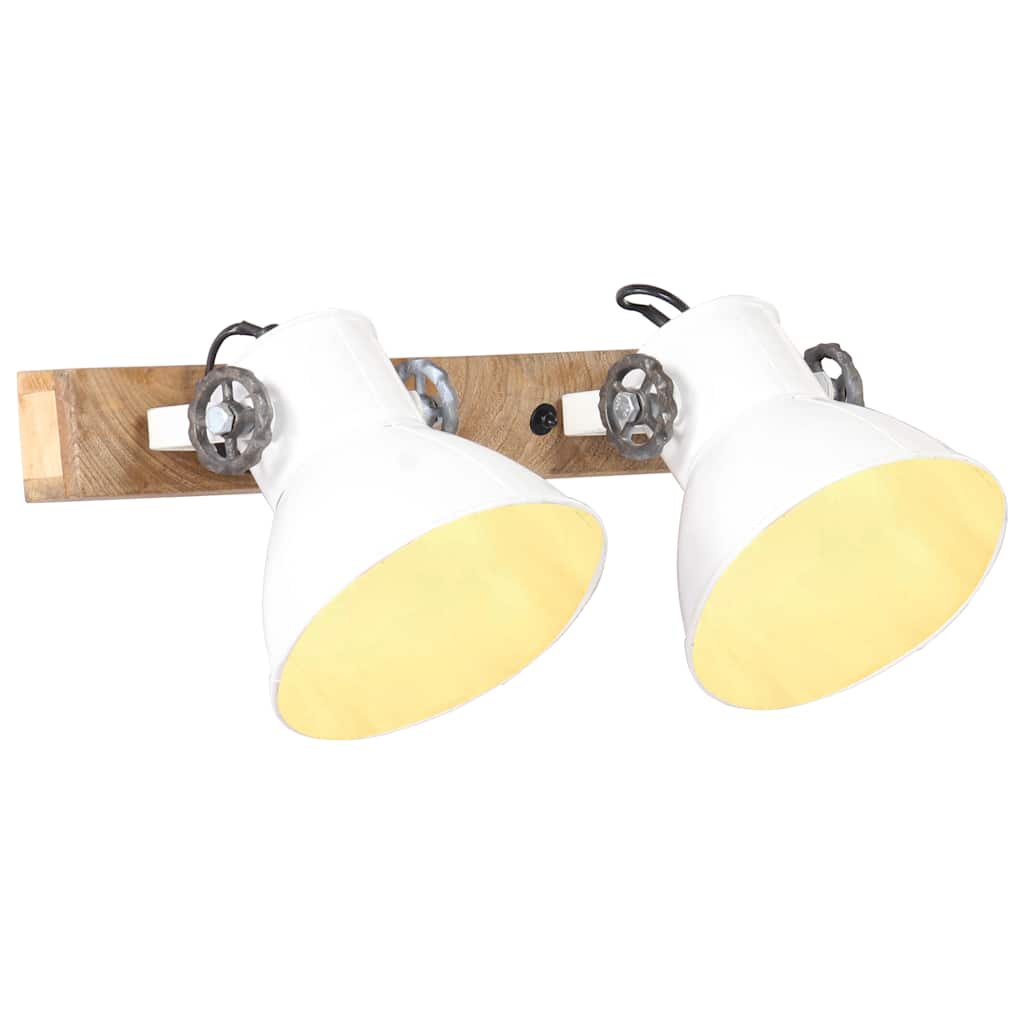 Wandlampe Industriestil Silbern 45x25 cm E27