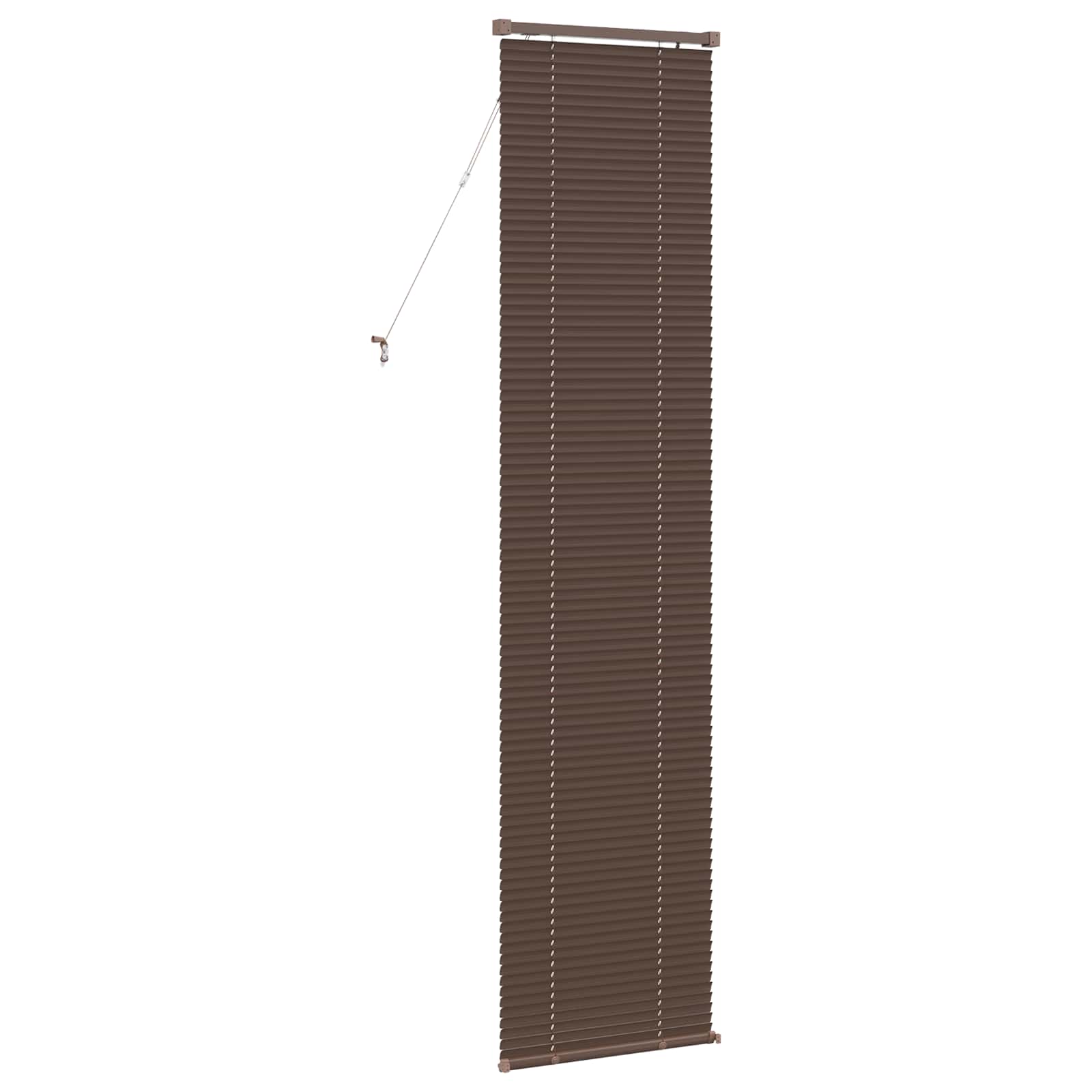 Jalousie Silber Grau 150 x 40 cm 25 mm PVC