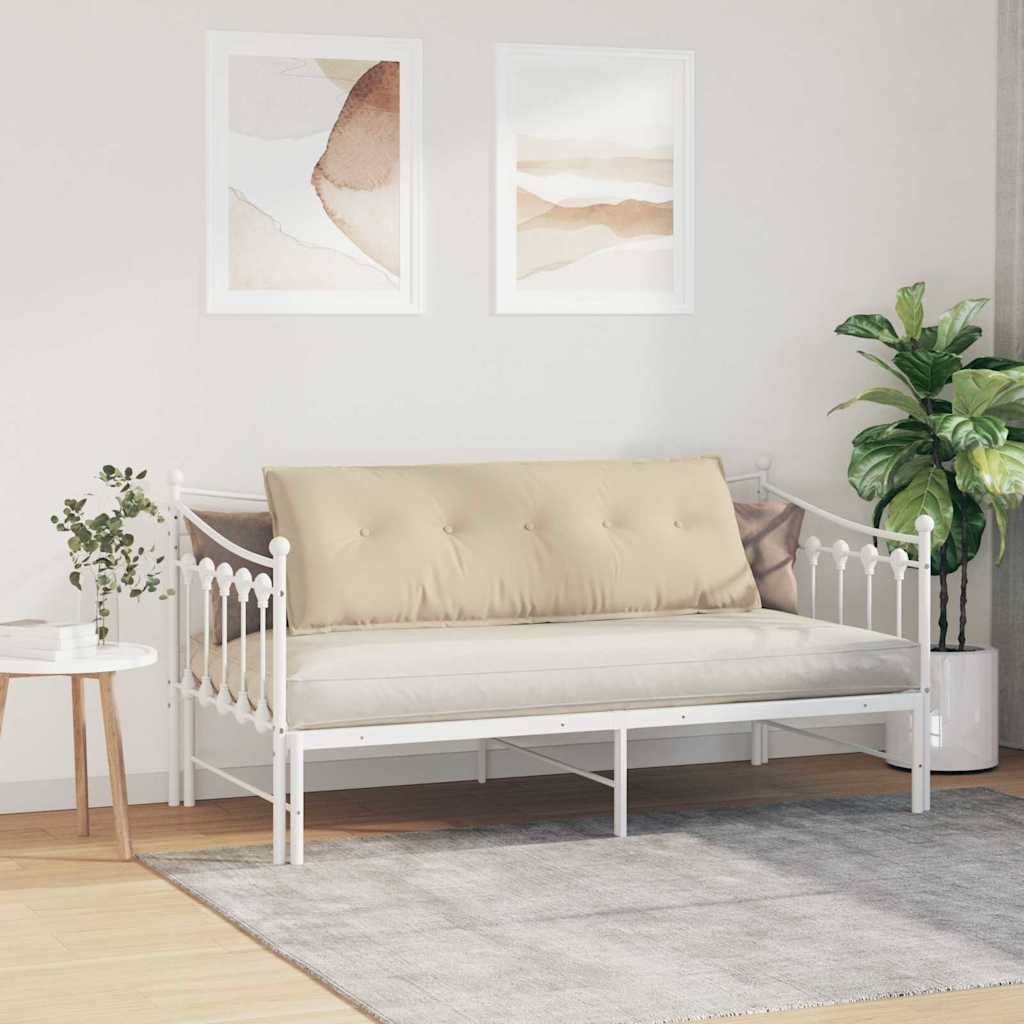 Rückenkissen Taupe 50 x 45 cm Mikrofaserstoff