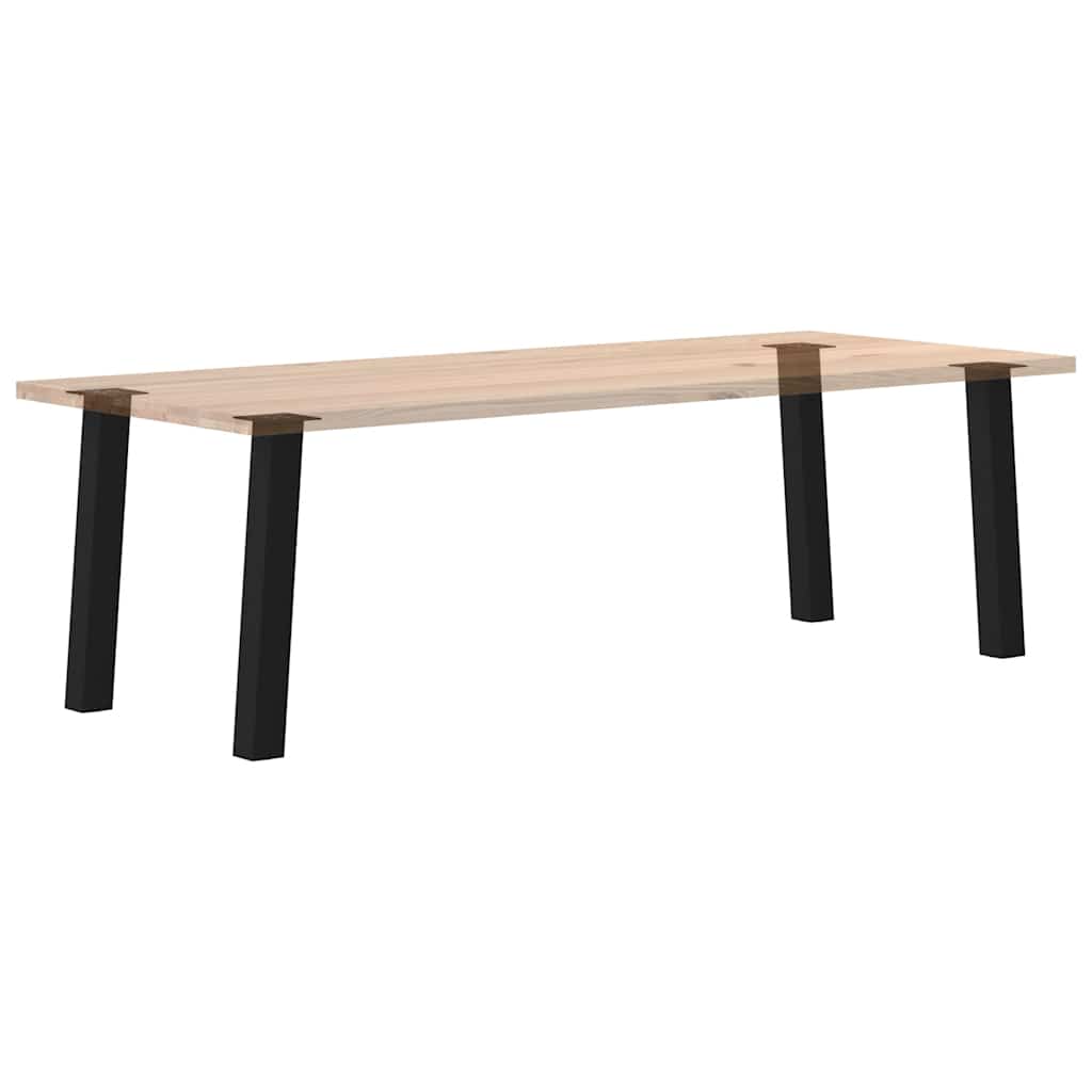 Couchtischbeine 4 Stk. Schwarz 30 cm Stahl