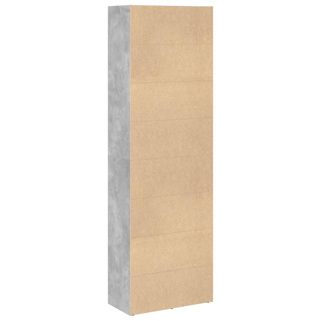 Bücherregal Weiß 80x30x189 cm Holzwerkstoff