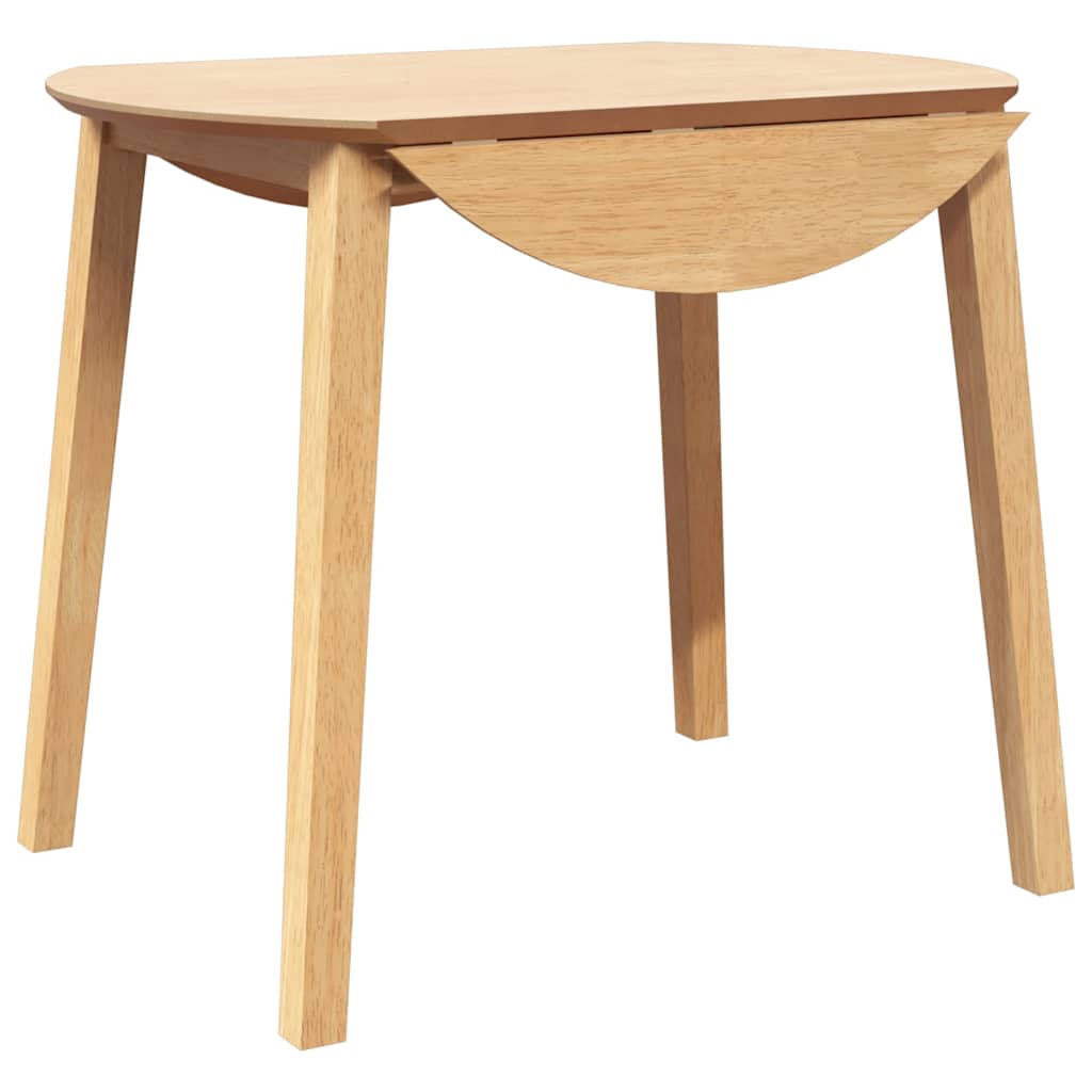 Esstisch Weiß Massivholz Gummibaumholz