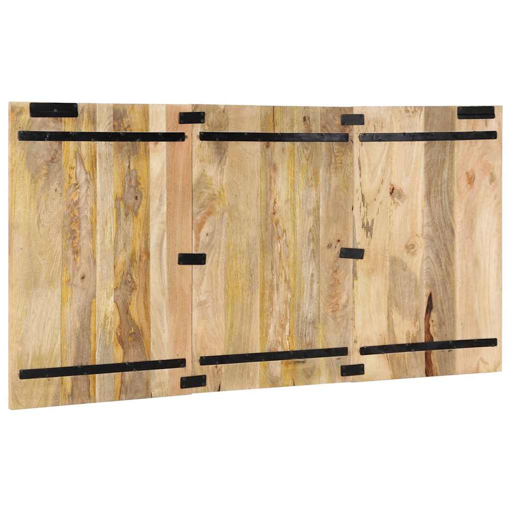 Kopfteil Mehrfarbig 160 cm Massivholz Altholz