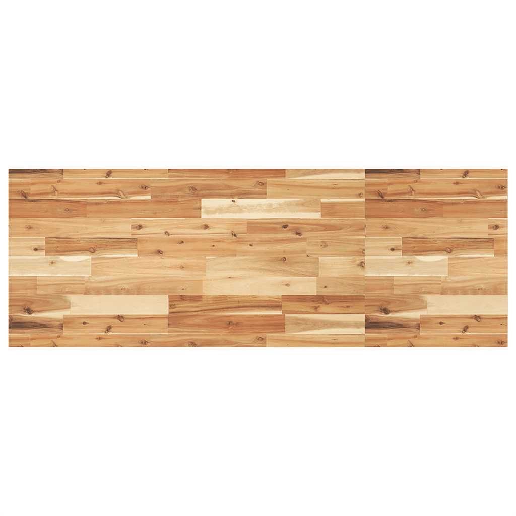 Schreibtischplatte Unbehandelt 60x50x2 cm Massivholz Akazie