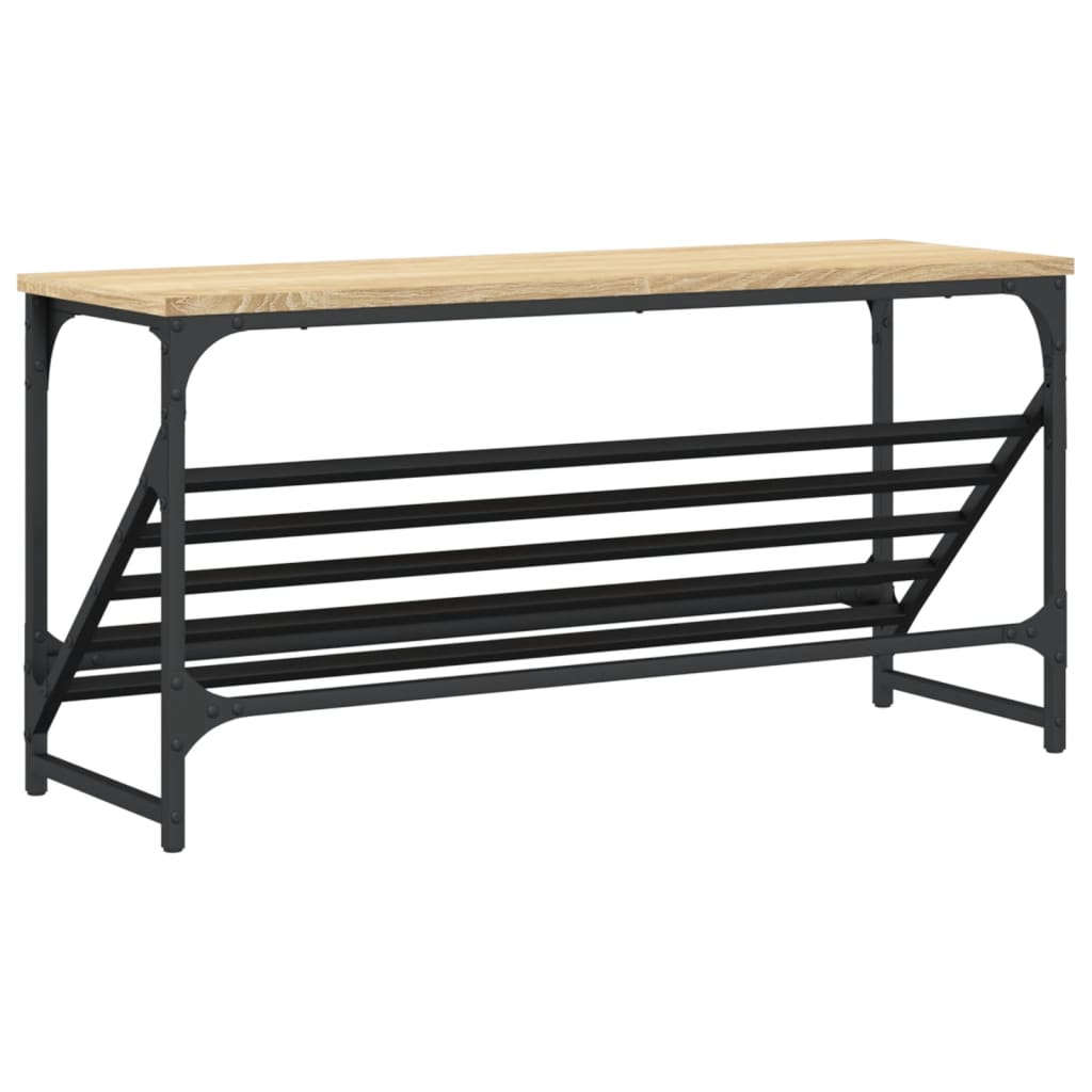 Schuhregal Schwarz 60x30x45 cm Holzwerkstoff