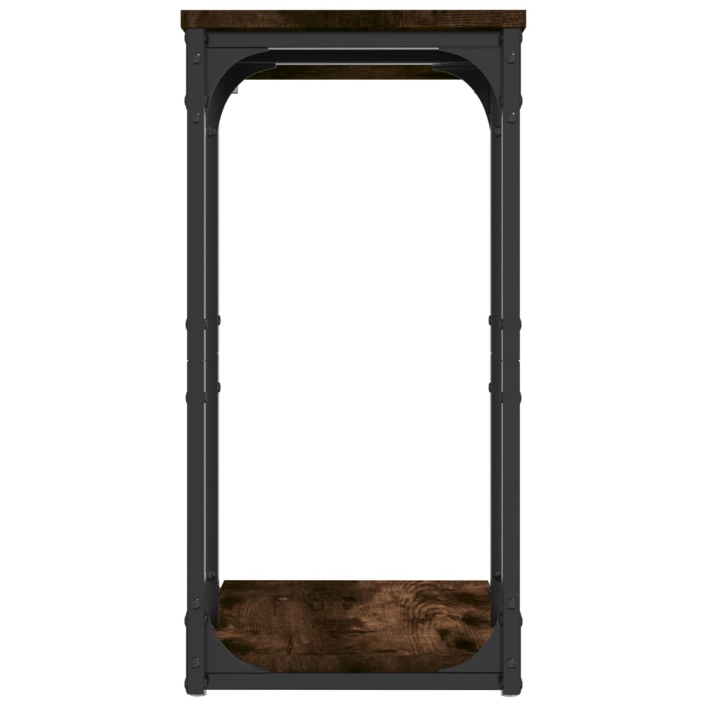 Beistelltisch Schwarz 50x35x52 cm Holzwerkstoff