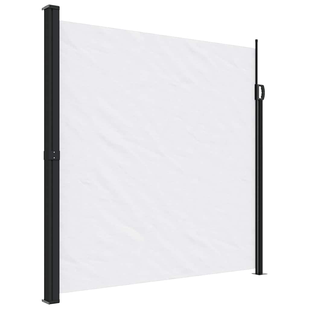Seitenmarkise Ausziehbar Schwarz 100x300 cm