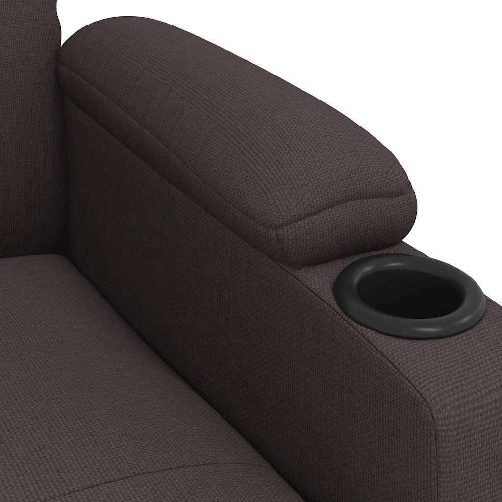 Massagesessel Schwarz Stoff