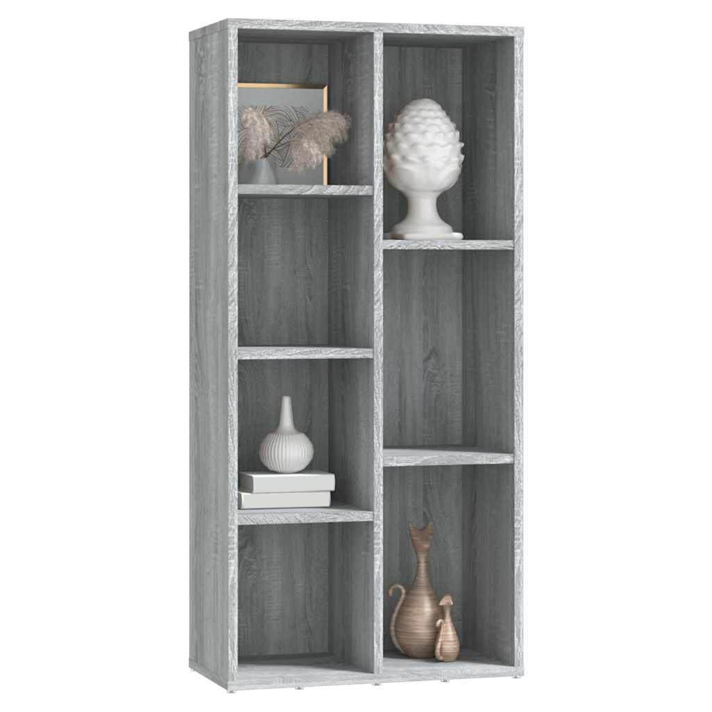 Bücherregal Weiß 50×25×106 cm Holzwerkstoff