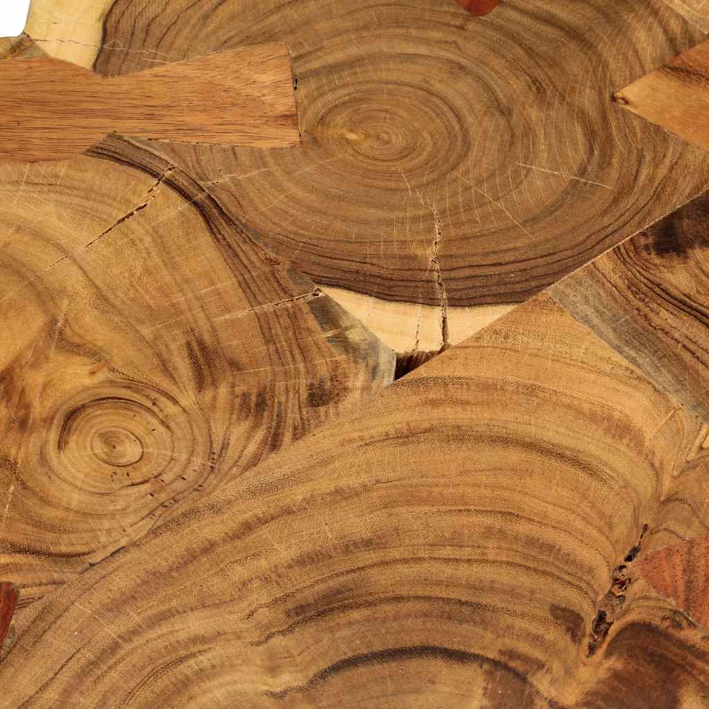 Couchtisch 36 cm 4 Stämme Massivholz Akazie