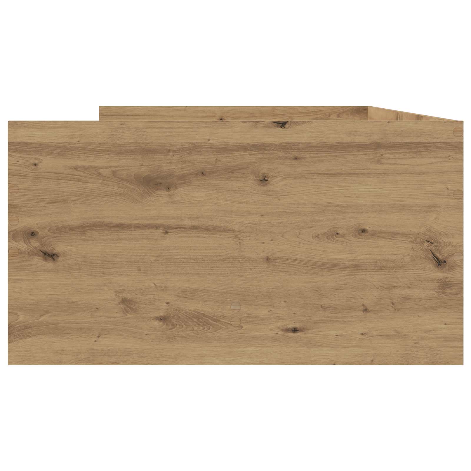 Bett mit Schubladen Braun Eiche-Optik 75x190 cm