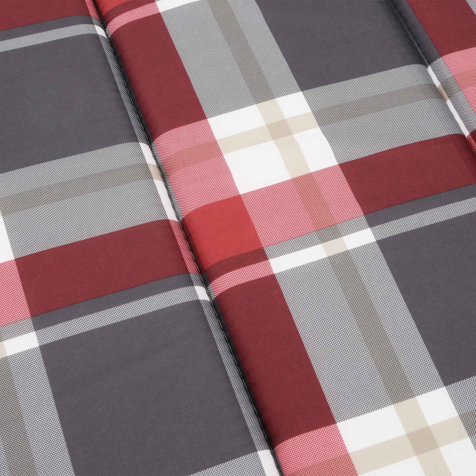 Sonnenliegen-Auflage Grau 180x60x4 cm Oxford-Gewebe