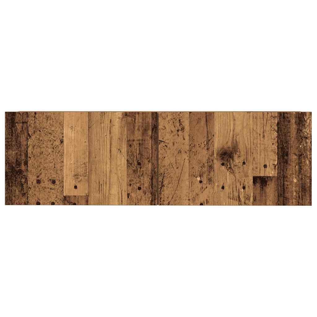3-tlg. TV-Schrank-Set Weiß Holzwerkstoff