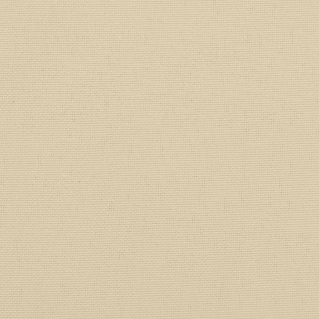 Kissen Rund Marineblau Ø 60x11 cm Oxford-Gewebe