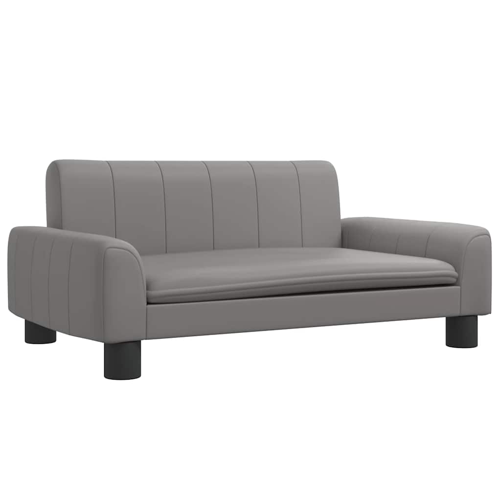 Hundebett Creme 90x53x30 cm Stoff