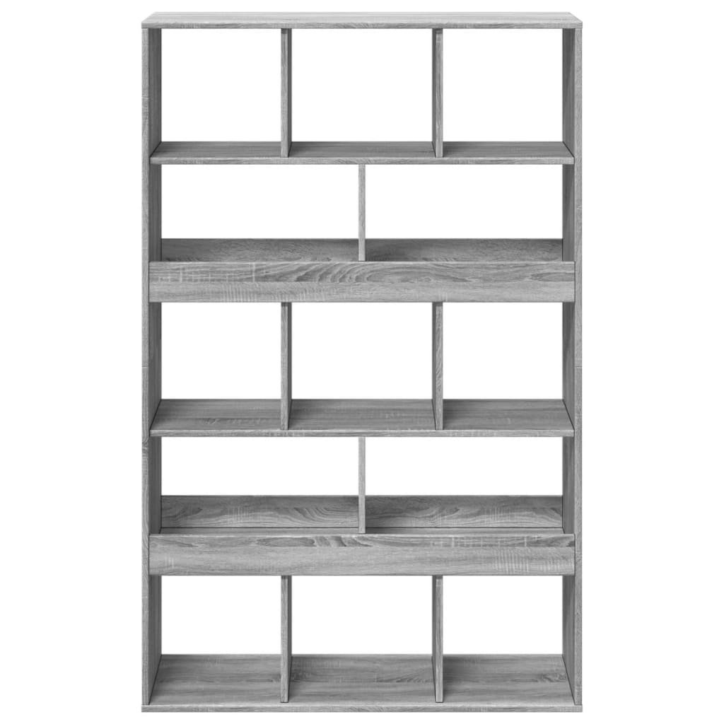 Bücherregal Weiß 100x33x125,5 cm Holzwerkstoff