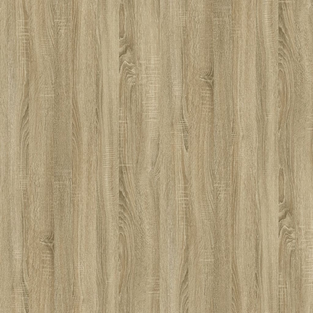 Beistelltisch Schwarz 55x38x45 cm Holzwerkstoff