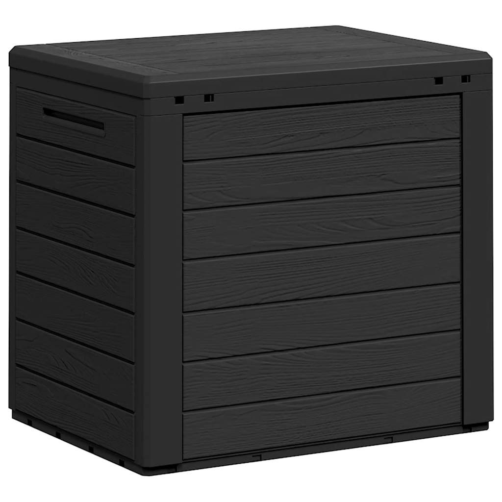 Gartentruhe Braun 58,5x46x55 cm Polypropylen