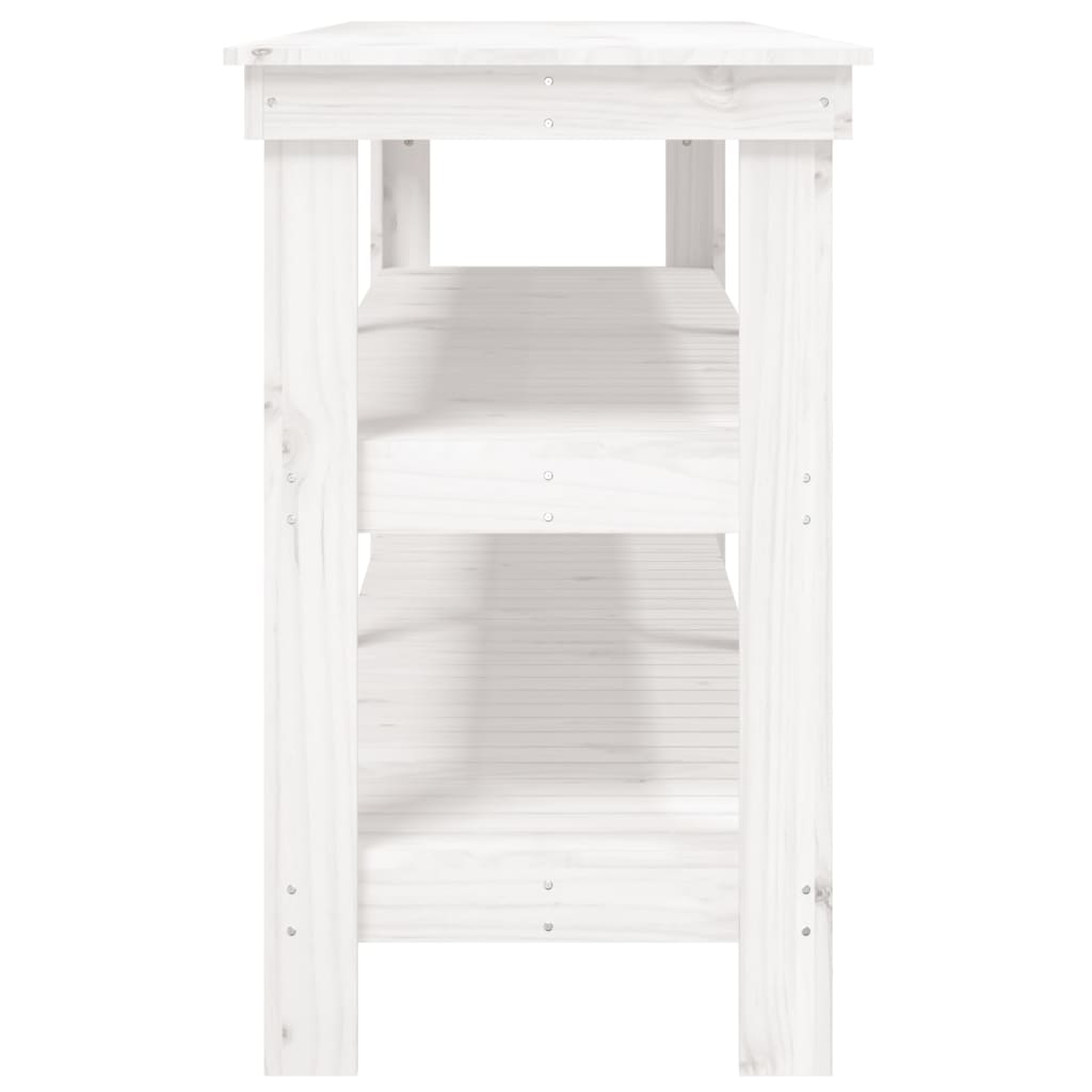 Werkbank 78,5x50x80 cm Massivholz Kiefer