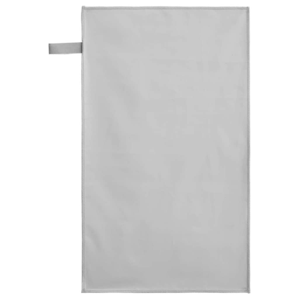 Sporthandtücher 2 pcs Schwarz 50 x 30 cm Polyester und Polyamid