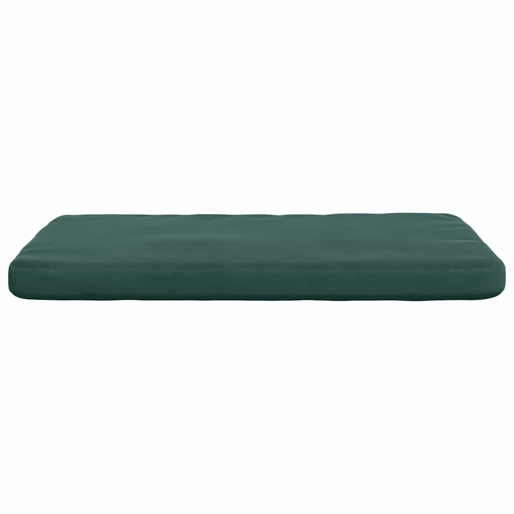 Sitzkissen 4 pcs Blau 40 x 40 x 3 cm Samt