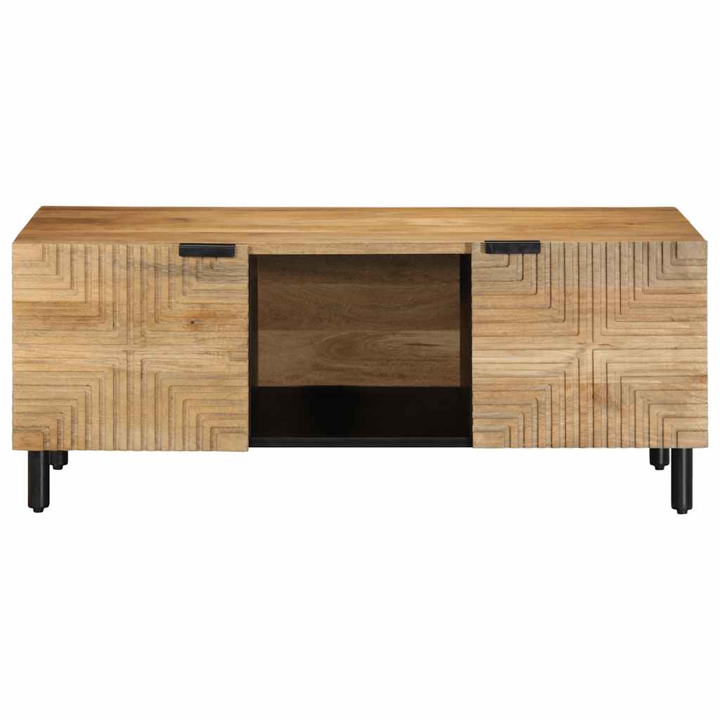 Couchtisch Braun 100 x 54 x 40 cm Massivholz Akazie