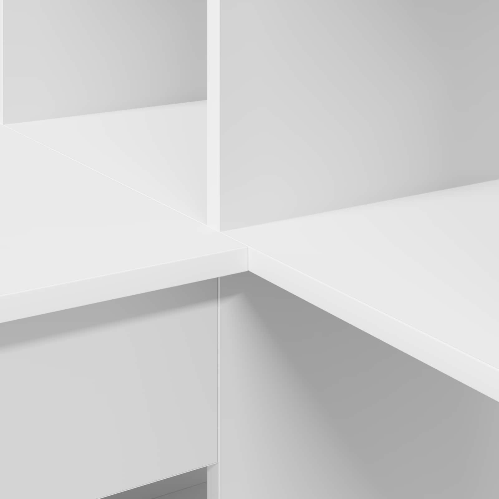 Eck-Schreibtisch Schwarz Eichen-Optik 101,5 x 149,5 x 149,5 cm
