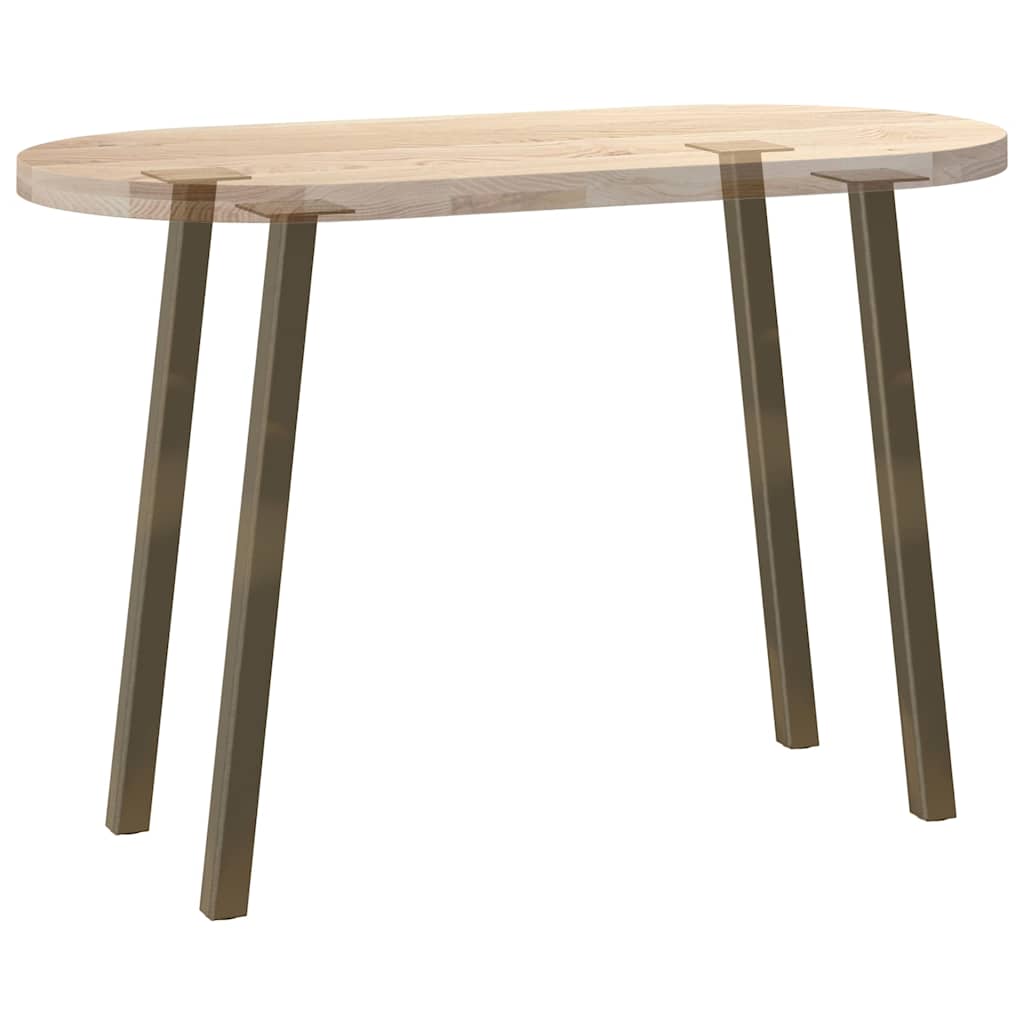 Couchtischbeine 4 Stk. Schwarz 30 cm Stahl