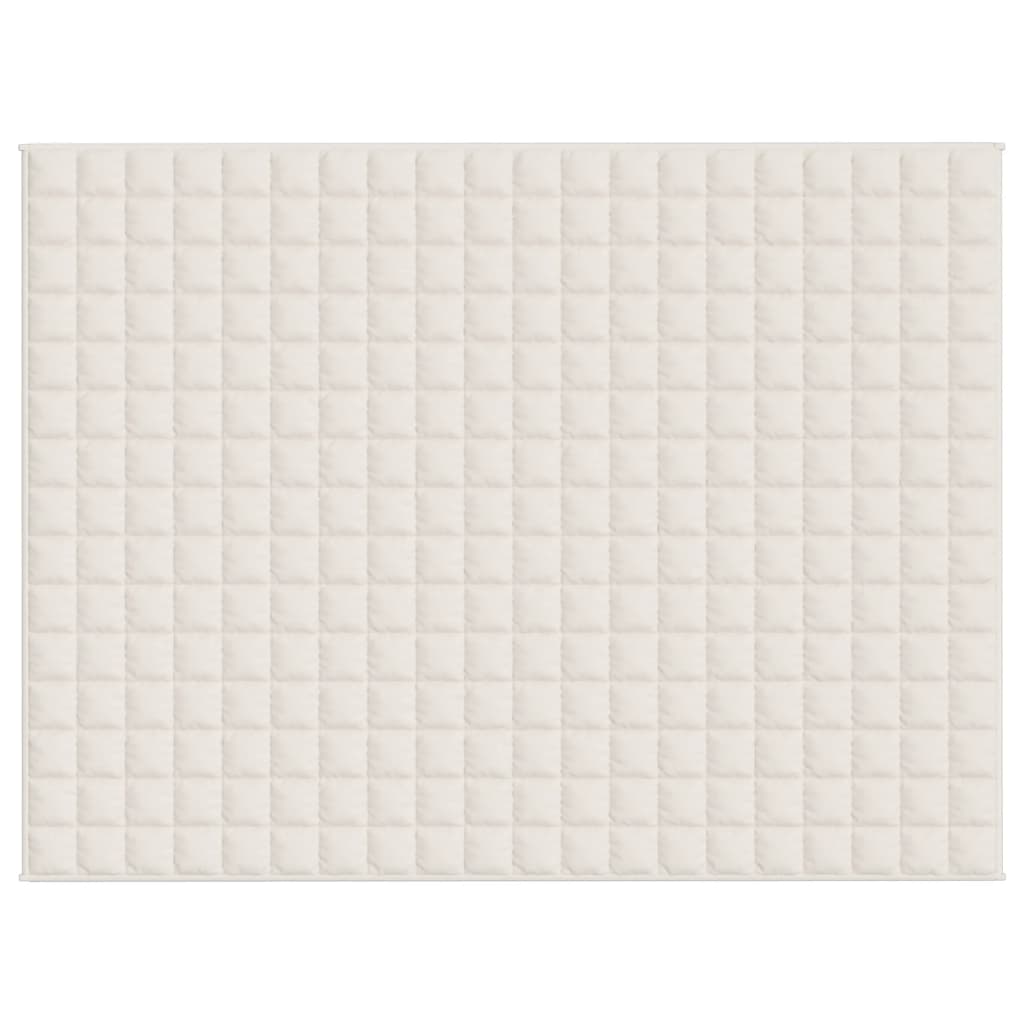 Gewichtsdecke Grau 122x183 cm 5 kg Stoff