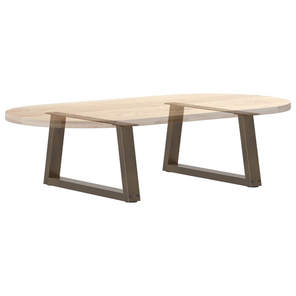 Couchtischbeine V-Form 2 Stück Schwarz 30x(30-31,3) cm Stahl
