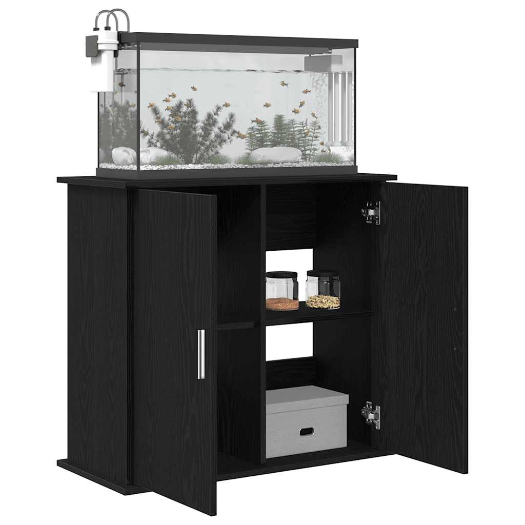 Aquariumständer Weiß 81x36x73 cm Holzwerkstoff