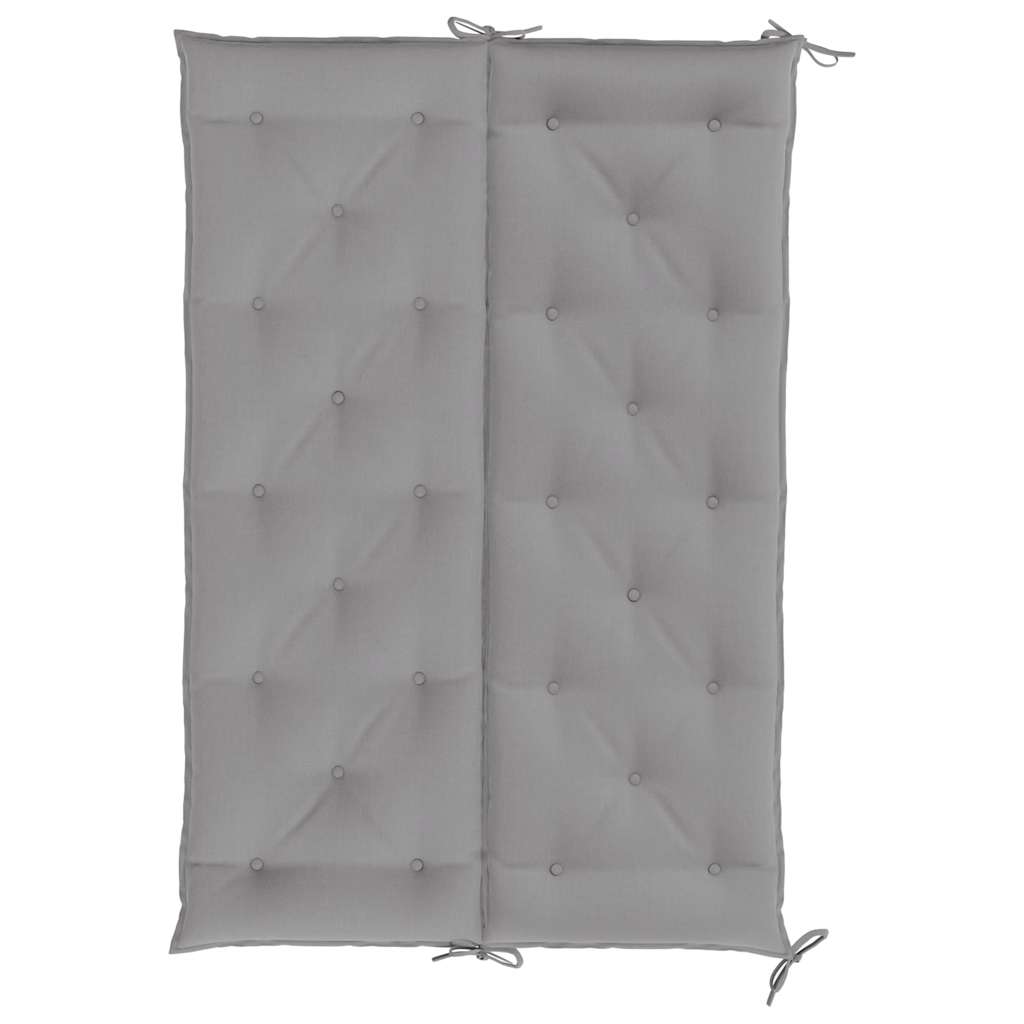 Gartenbank-Auflage Anthrazit 100x(50+50)x7 cm Oxford-Gewebe