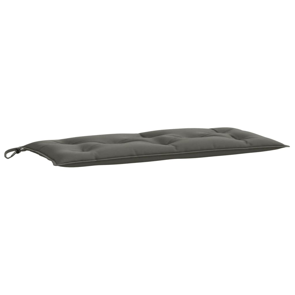 Gartenbank-Auflagen 2 Stk. Melange Anthrazit 100x50x7 cm Stoff