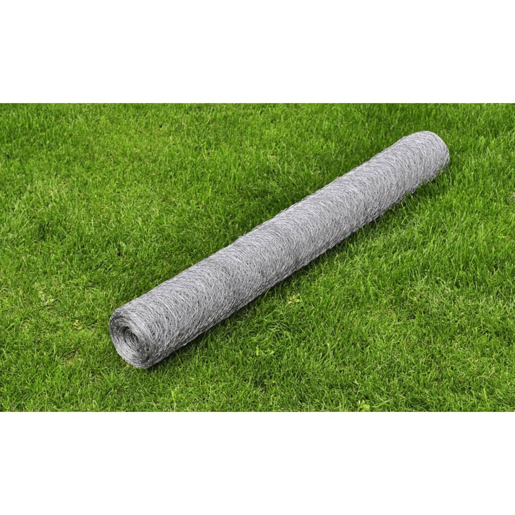 Drahtzaun mit PVC-Beschichtung 25x0,5 m Grün