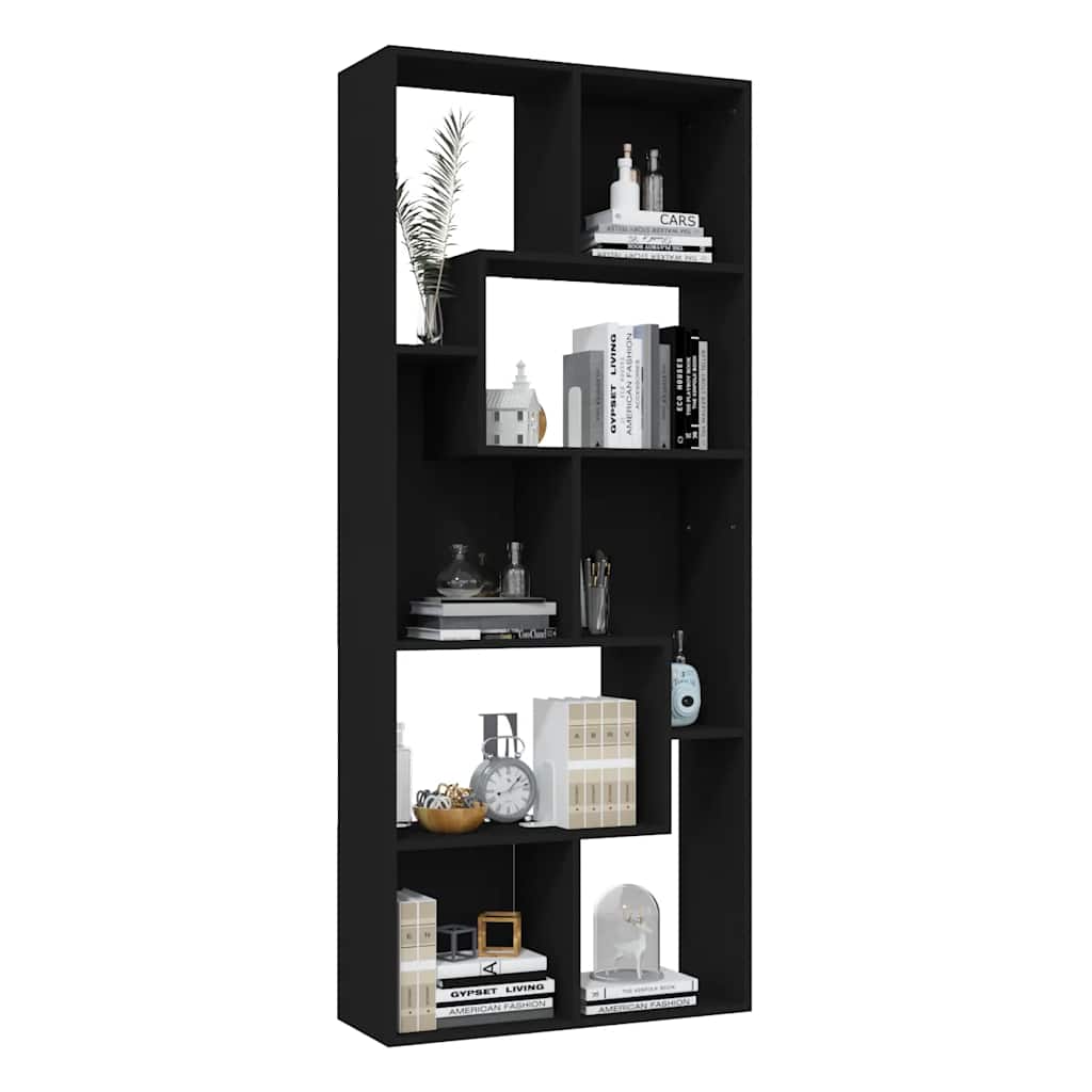 Bücherregal Weiß 67x24x161 cm Holzwerkstoff